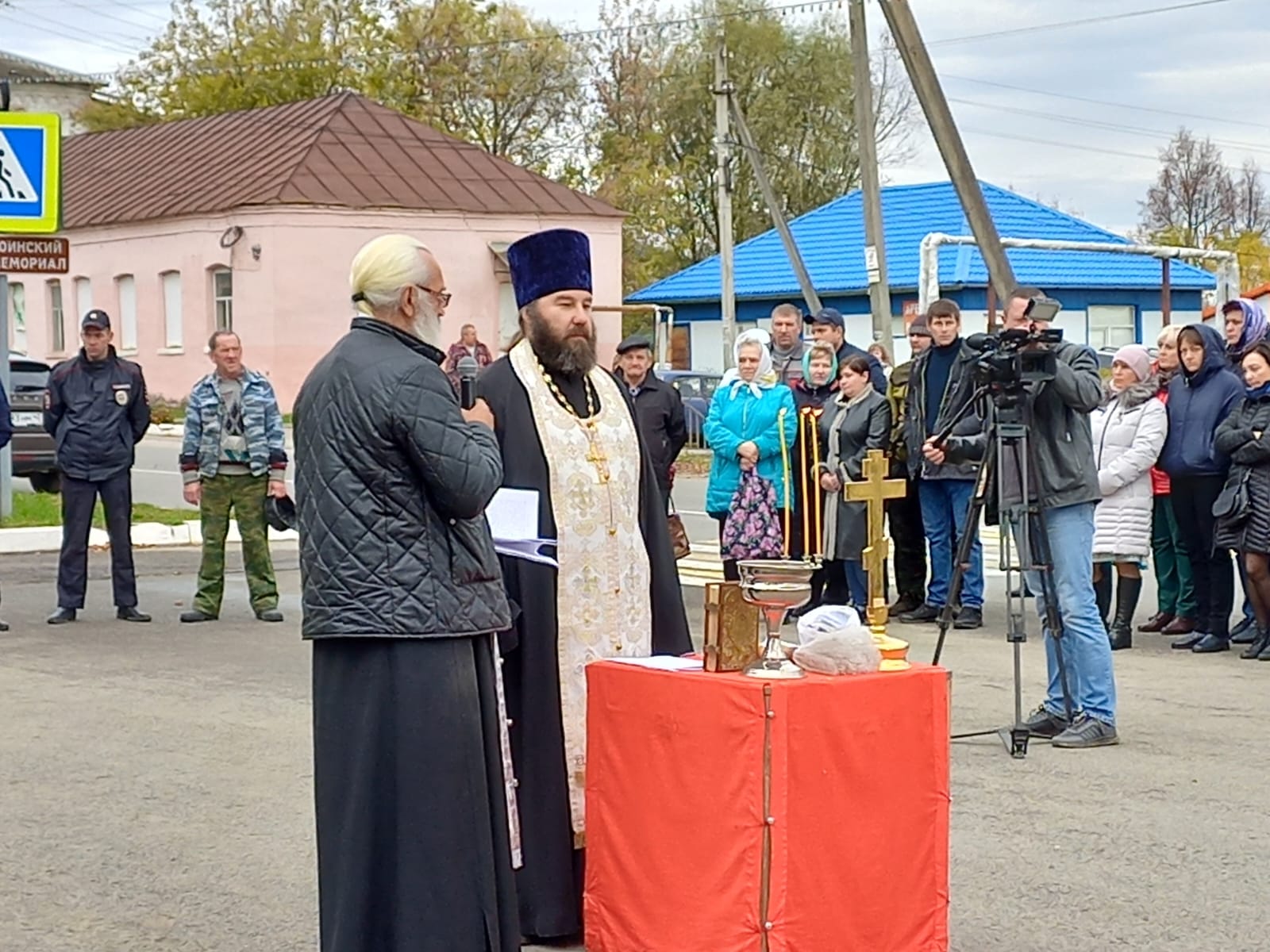 В Ульяново проводили мобилизованных воинов | 13.10.2022 | Новости Козельска  - БезФормата