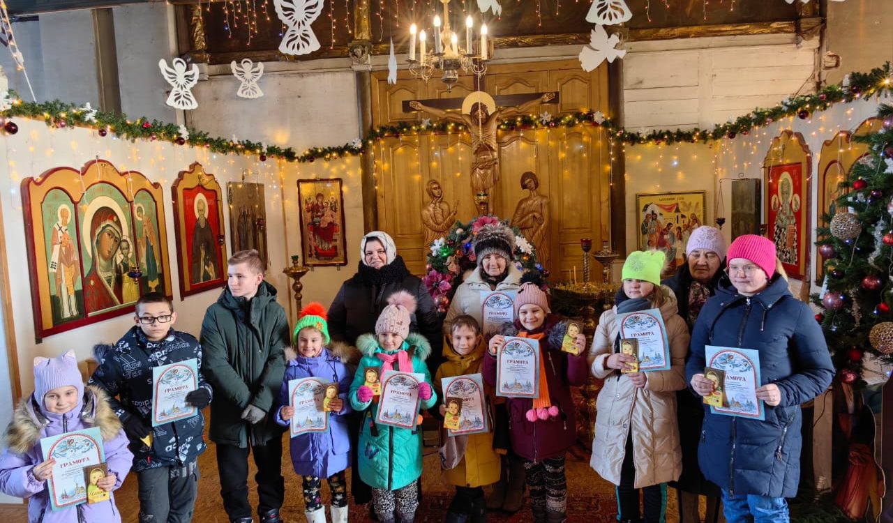 В Ульяново встретили праздник Рождества Христова — Козельская епархия